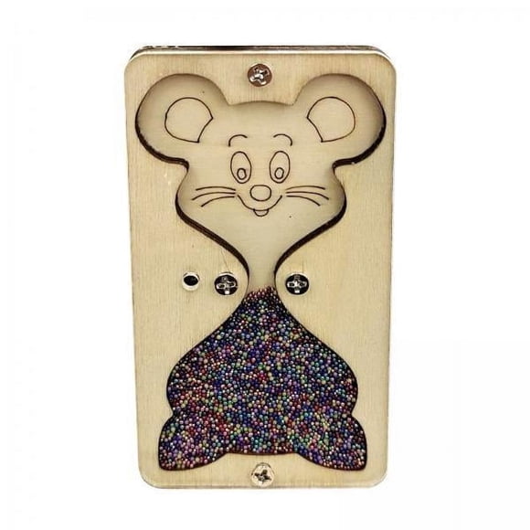 TISHITA 5x Accessoires de Planches Bussy Jouet Montessori Sablier Jouet de Voyage Jouets Sensoriels Colorés