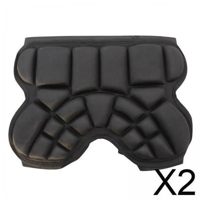 2 Almohadillas Protectoras De Cadera A Prueba De Golpes Para Niños Y Niñas, Deportes De Escalada, Color Negro