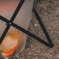 thumbnail image 4 of pitrice Collapsible Trash Can Stand Support Garbage Bag Holder for Picnic Black, 4 of 8