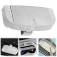 thumbnail image 2 of Xoxingysm Multifunctional Car Glasses Case Gray,Sunglasses Holder for Car Visor Car Sunglasses Holder Eyeglasses Storage Organizer Sunglasses Clip Hard Car Visor Sunglasses Case Auto Glasses Case, 2 of 9