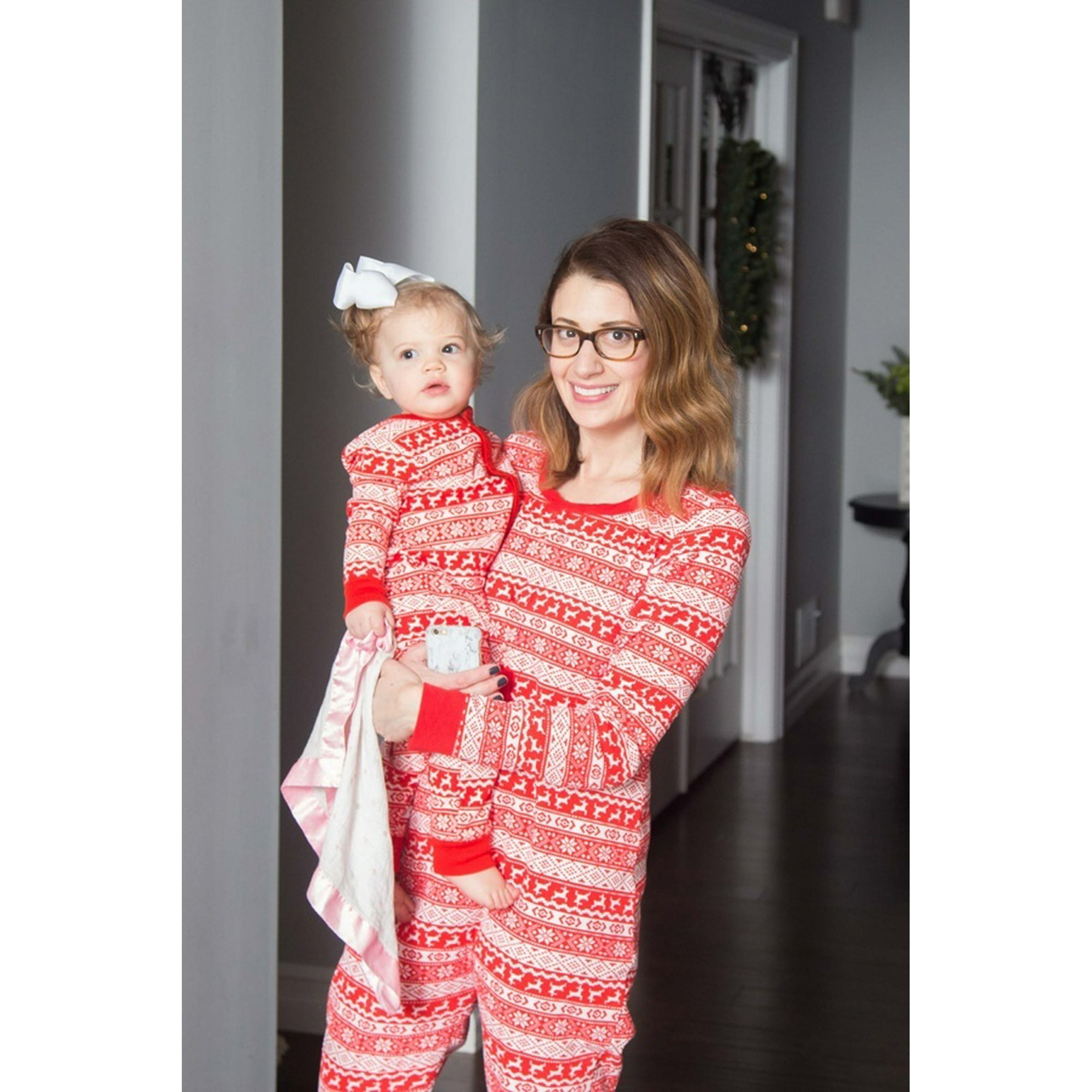 Faroot Family Matching Pajamas Adult Kids Mother Father Christmas Sleepwear Nightwear Pyjamas Other