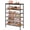 Black, variant on 6 Tier Shoe Rack Organizer for 20-24 Pairs of Shoes, Metal Mesh Shoe Shelf for Closet, Industrial Shoe Rack for Entryway Shoe Storage with X Shape Fixed Frame, White & Log