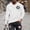 White(New), variant on PNTUTB Men's Long Sleeve Crew Neck Top with Stylish Print for Fall/Winter Comfortable Casual Wear