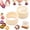 1pc, variant on 4 In 1 Stackable Pastry Mold Set, Double Ended Creative Cookie DIY Homemade Mooncake Mold Round Hand-Press for DIY Cookie, Nonstick ABS Baking Tool for Desserts, Cookies, Mousse (2pcs)