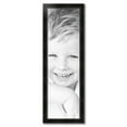 thumbnail image 2 of ArtToFrames 12" x 40" Honors Black with Silver Picture Frame, 12x40 inch Black Wood Poster Frame (WOM-5157), 2 of 7