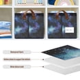 thumbnail image 4 of Yayeee Foldable Storage Basket for Shelves Waterproof Cloth Bins with Handles, Watercolor Galaxy, 4 of 7