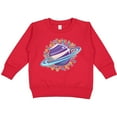 thumbnail image 2 of Inktastic Planet Saturn with Stars Toddler Sweatshirt, 2 of 4
