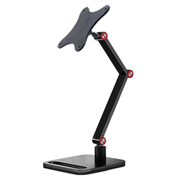 Support de Moniteur à Dégagement Rapide en Alliage d'Aluminium pour Bureau pour Moniteur de 17-25 Pouces, Support de Moniteur, Noir