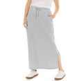 thumbnail image 6 of Woman Within Women's Plus Size Petite Sport Knit Side-Slit Skirt, 6 of 6