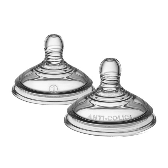 Tétines pour biberons Tommee Tippee Advanced Anti-Colic, débit très lent, 0+ mois