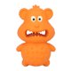thumbnail image 1 of Juguete para perros chirriante, interesante, resistente a las mordeduras, goma saludable, juguetes para perros indestructibles para suministros para mascotas, color naranja, 1 of 5