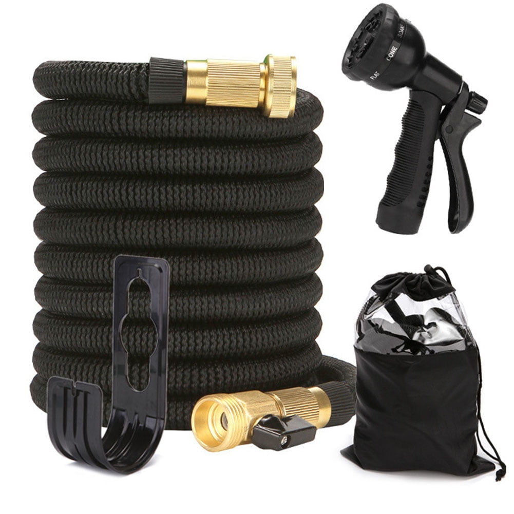 Expandable 50FT Garden Hose, SXYWLLF Shrinking Hoses in Lawn with 8