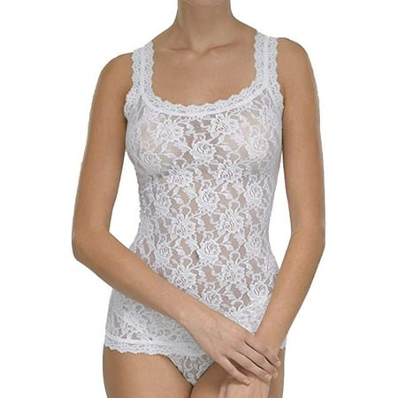 

Hanky Panky Womens Signature Lace Classic Camisole Small White