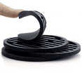 thumbnail image 5 of CCOCC 4Pcs Coasters,Heat-Resistant and Non-Slip Drink Coasters,Wide Temperature Range Silicone Coasters,Black, 5 of 5