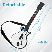 NBCP 2.4G Wireless Guitar Controller Compatible with PS3/PC for Guitar Hero World Tour and Rock Band
