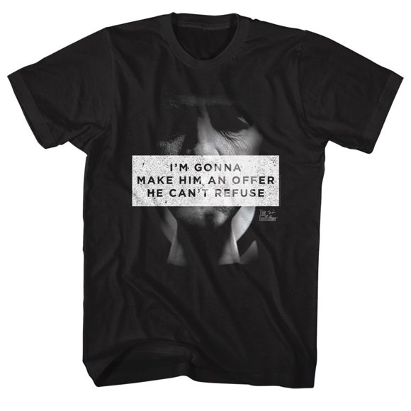 The Godfather Fais-Lui une Offre T-Shirt Noir pour Adulte 3Xlt