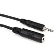 thumbnail image 1 of Cable Extensor para Auriculares Hosa MHE-110 3.5 mm TRS de 3 m, 1 of 1