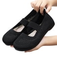thumbnail image 6 of Willtoo Mary Jane Flats Women with Adjustable Strap Wide Round Toe Casual Ballet Flats Orthopedic Shoes Dressy Comfortable for Office Work Walking Business, 6 of 6