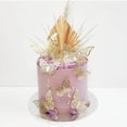 thumbnail image 3 of Decoración de pastel de mariposa de doble cara de papel dorado Decoración de pastel de cumpleaños Complemento para pastel Decoración de pastel Complemento para hornear, 3 of 6