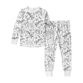 thumbnail image 3 of WIBACKER Color Your Own Pajamas for Big Girls, Kids DIY 2PCS Cotton Pjs Sleepwear Set - Unicorn 8 Years, 3 of 9