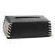 thumbnail image 4 of Caja de pañuelos Caja de almacenamiento de pañuelos Elegante contenedor de almacenamiento Servilletero Organizador Negro, 4 of 9