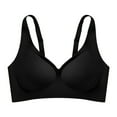 thumbnail image 5 of Lixiuxyad Sports Bra Women Pack Deep V Bras For Women No Underwire Full Coverage T Shirt Bra Cozy Wireless Bralettes Seamless Everyday Bra, 5 of 5