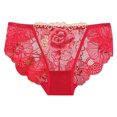 thumbnail image 1 of Aayomet Culottes Grande Taille pour Femmes, String Ouvert, Lingerie, Pyjama (Vin, G), 1 of 3