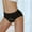 Black, variant on Womens Panties Breathable Large Size Underwear Seamless Lightweight Brief