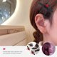 thumbnail image 3 of 6pcs Halloween Spider Hair Clips Rhinestons Spider Web Skull Clips Barrettes, 3 of 5