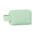 thumbnail image 1 of Fiudx Bonita Bolsa con Forma de Sartén, Estuche Ligero para Cosméticos, Organizador Portátil para Artículos de Tocador, Ideal para Viajes y Hogar, Ideal Como Regalo para Mujer, de Piel Sintética., 1 of 2