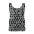 thumbnail image 6 of Linfrsh Tankini Swimsuits for Women Trendy Swim Tops Women Top Only Modest Bathing Suit Top Swimwear Plus Size Grey,3XL, 6 of 7