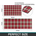 thumbnail image 7 of Red and Green Christmas Plaid Pattern Kitchen Rugs Sets Of 2,Anti Fatigue Kitchen Mat Rugs Non Slip Washable,Decorative Kitchen Floor Mats for Kitchen,Sink,Laundry,17"x30"+17"x47", 7 of 7