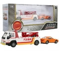 thumbnail image 2 of Camión de remolque de juguete 1:50 modelo de coche luz sonido ingeniería de rescate ANGGREK  Otros, 2 of 8