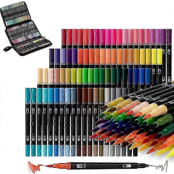 80 Enmy Acrylic Paint Marker Set - Ncs Colors For Glass, Ceramic, Wood, Plastic, Canvas More - Non-piercing Paper Safe - Multicolor