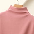 thumbnail image 5 of LUVDA Brushed Fleece Base Layer for Women Long Sleeve Mock Neck Slim Fit for Winter, 5 of 5