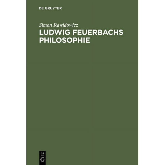 Ludwig Feuerbachs Philosophie, (Hardcover)
