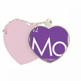 thumbnail image 1 of Quimica elementos periodo cuadro metales de transición molibdeno mo Bolsa de viaje Mirror maquillaje corazón rosa, 1 of 4