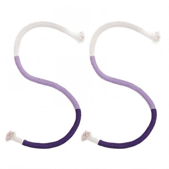 BESTSKY 2Pcs Cat Chew Toy,Handcrafted Rope Interactive Cat Toys,Cat-Friendly Design Cat Essentials for Indoor Cats,Purple