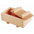 thumbnail image 4 of Molde de prensa para sushi JapanBargain 3131 de madera rectangular de 18 x 10 cm, 4 of 6
