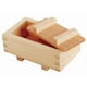 thumbnail image 4 of Molde de prensa para sushi JapanBargain 3131 de madera rectangular de 18 x 10 cm, 4 of 6