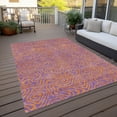 thumbnail image 6 of Addison Rugs Chantille Indoor/Outdoor Transitional Swirls Purple Washable Rectangle Rug, 9' x 12', 6 of 6