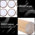 thumbnail image 2 of 24 piezas de tapetes para muebles, protectores para patas de mesa, tapetes, posavasos, alfombras silenciosas de plástico, 2 of 6