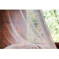 thumbnail image 2 of Nature Tulle Curtains with Rod Pocket, Doodle Art of Birds Blossoming Branches Leafy Stems and Hearts Summer Garden Theme, Sheer Drape for Wedding Party 2 Panels, 7 Sizes, Multicolor, by Ambesonne, 2 of 3