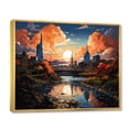 thumbnail image 2 of Designart "Pop Art Nashville III" Nashville Floater Framed Canvas Art Print, 2 of 7