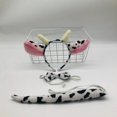 thumbnail image 2 of JM Little Cow Tail Dressing Set (Juego de Tres Piezas), Bufanda con Orejas de Animal, Diadema para Juego de Roles con Orejas y Cuerno de Vaca, Gorros y Disfraces JM, 2 of 5