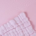 thumbnail image 5 of Viviland Baby Muslin Washcloths 12 Pack for Baby's Sensitive Skin, 6-Layer Cotton Bath Towel, Soft Newborn Baby Face Wipes, Great Shower Gift, 12 x 12 inches (Pure Pink), 5 of 7