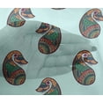thumbnail image 4 of oneOone Viscose Chiffon Fabric Paisley Block Print Fabric BTY 42 Inch Wide, 4 of 4