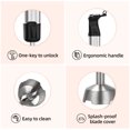 thumbnail image 4 of Eccomum Blender Five Pieces Home 600W Big Power Cooking Machine Handheld Whisk Crush Rod Grinding Cup Meat Grinder Bowl Combination Food Supplement Juicer, 4 of 7