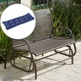 thumbnail image 4 of koolsoo Indoor/Outdoor Loveseat, 47" Patio Soft Rocking Chair Pad Lounger Recliner Thick Navy blue, 4 of 8