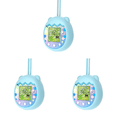 thumbnail image 2 of 3 Piezas Silicona E Pet Machine Cubierta Dibujos Animados en Forma Animal para Pix () Azul, 2 of 7